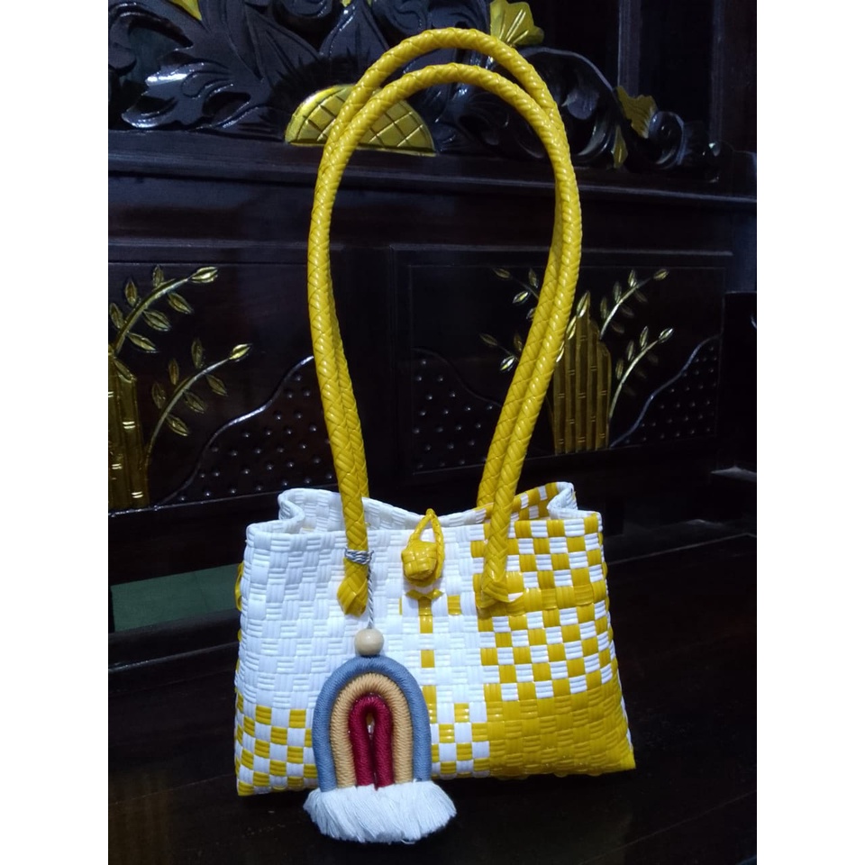 Jual Tas Anyaman Jali Tas Anyaman Plastik Tas Wanita Totebag Tas