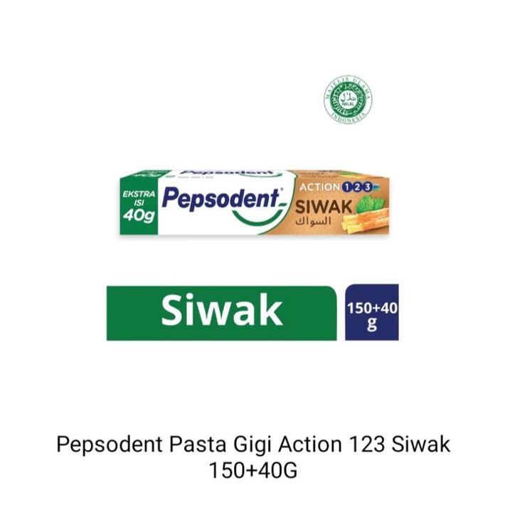 Jual Pepsodent Pasta Gigi Action Siwak G Indonesia Shopee