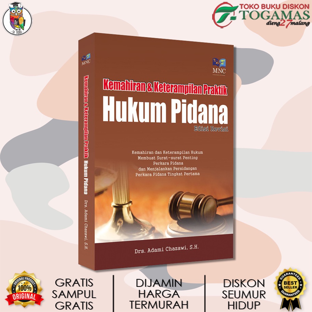 Jual Kemahiran Keterampilan Praktik Hukum Pidana Ed Revisi Karya Drs