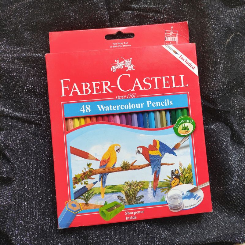 Jual Pensil Warna Faber Castell Watercolor Isi Pcs Lengkap Dengan