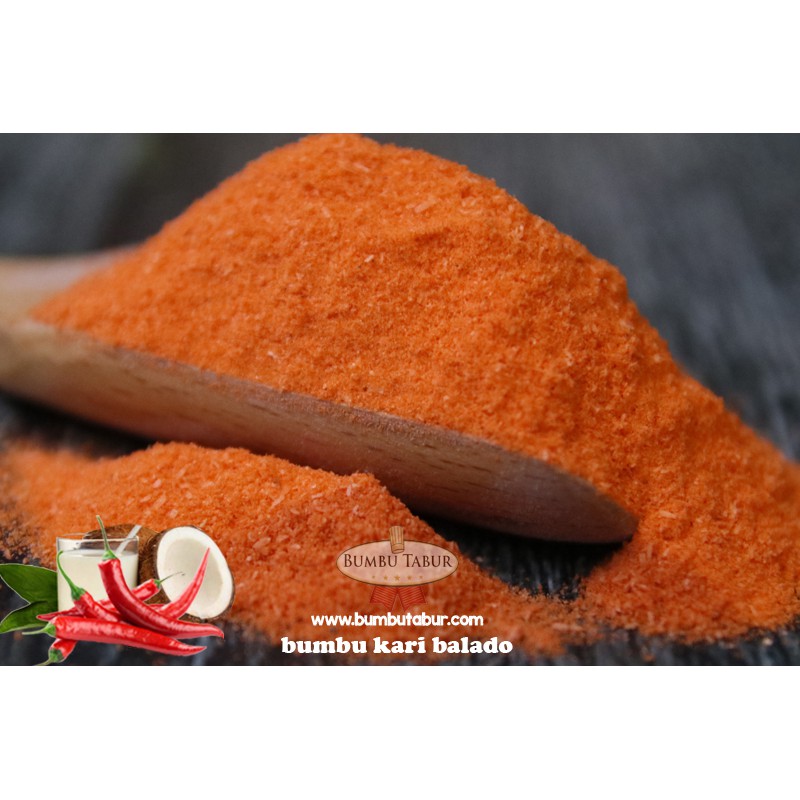 Jual BUMBU TABUR BALADO KARI FOOD GRADE 1 KG Shopee Indonesia