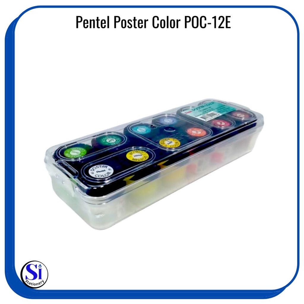 Jual Cat Poster Colors Pentel Warna Pentel Poster Colors Set C