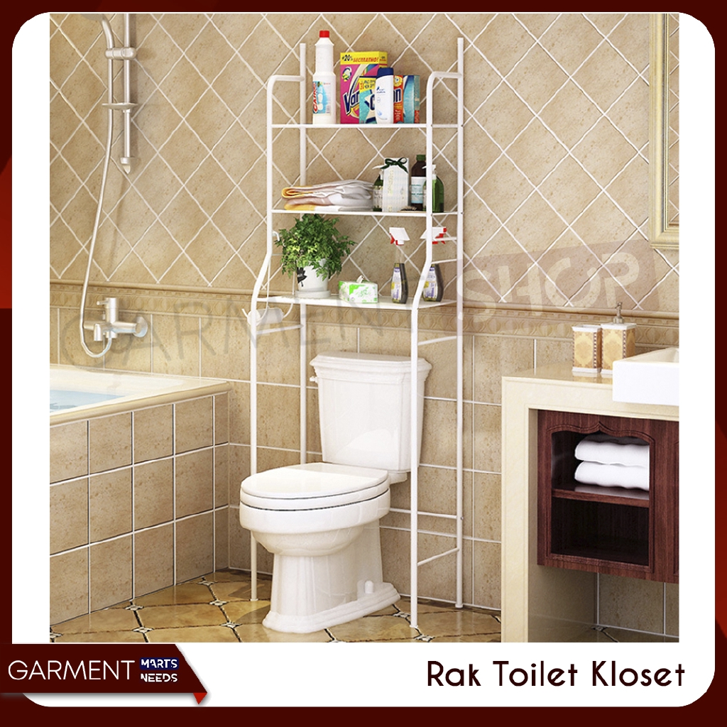 Jual Rak Toilet Kloset Kamar Mandi WC Susun Indonesia Shopee Indonesia