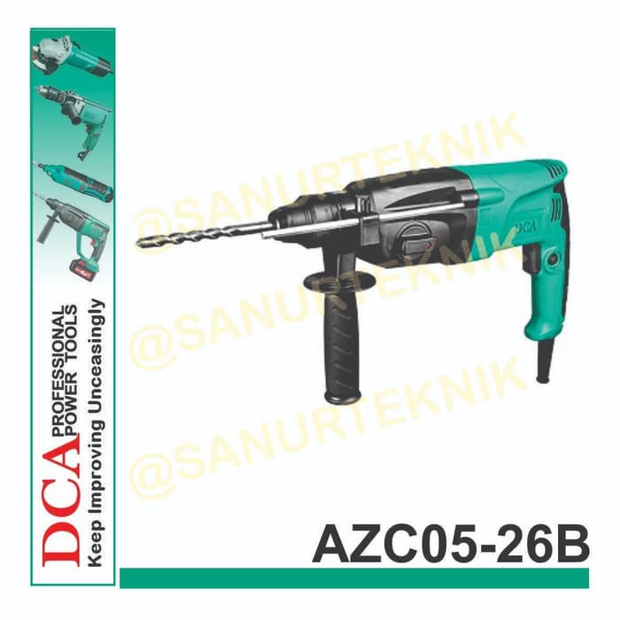 Jual Mesin Bor Beton 26mm Demolition Hammer Rotary Hammer DCA AZC05