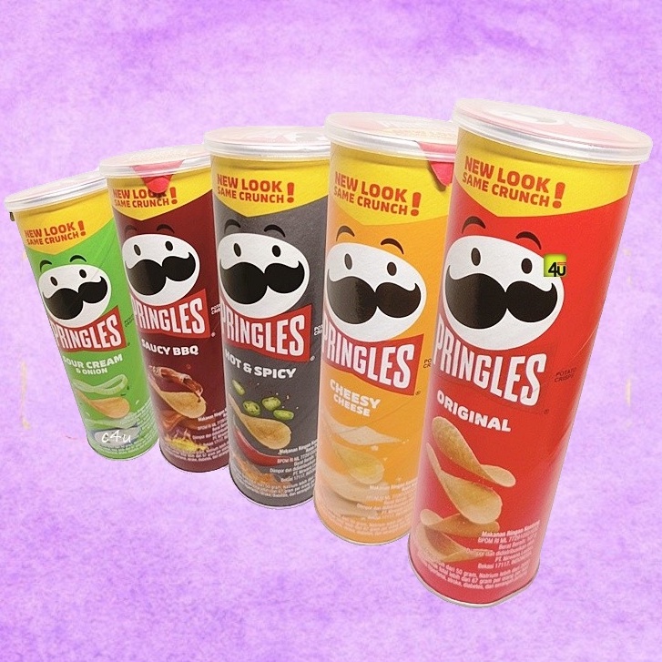 Jual Pringles Potato Chips Gr Gram All Varian Rasa Original Hot