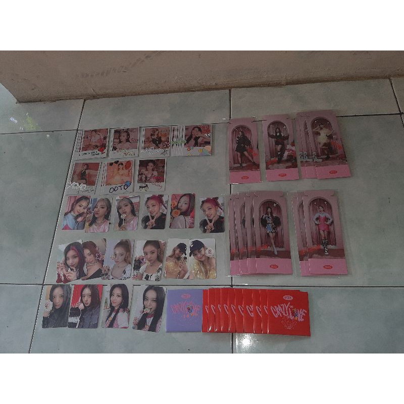 Jual Photocard Pc Itzy Cil Crazy In Love Loco Stand Photocard Set