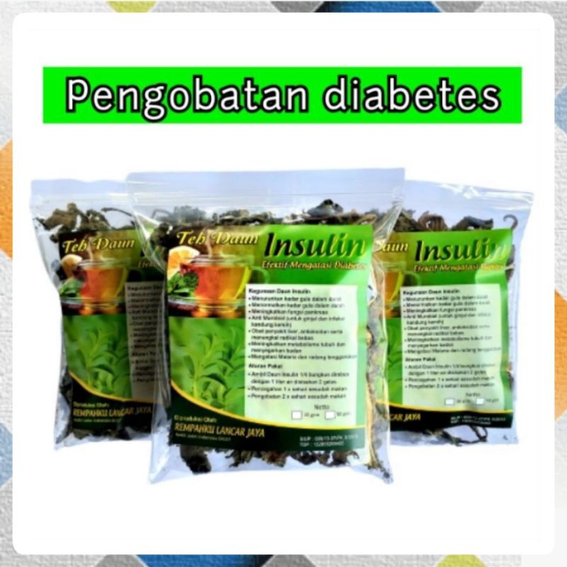 Jual Teh Daun Insulin Obat Diabetes Shopee Indonesia