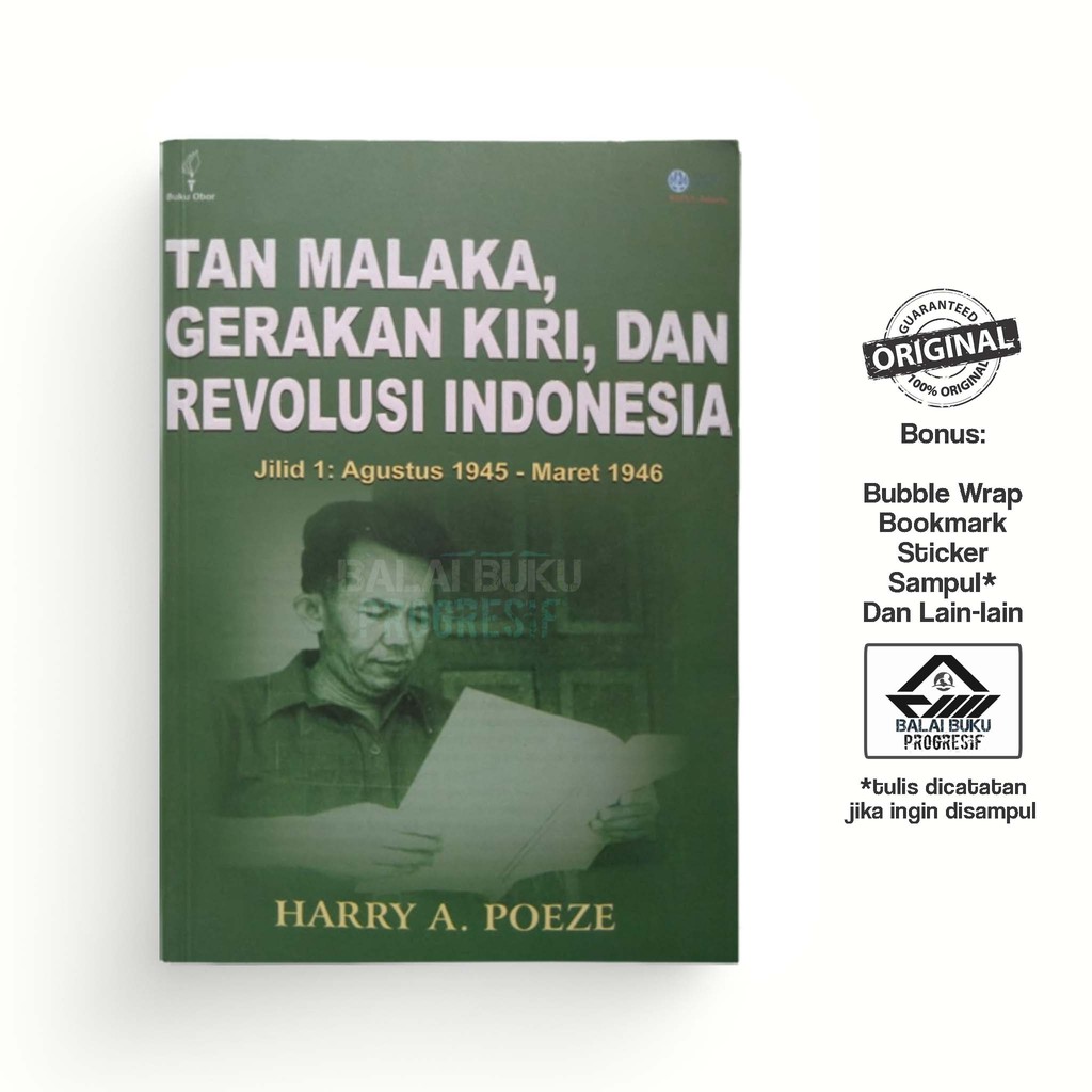 Jual Tan Malaka Gerakan Kiri Dan Revolusi Indonesia Jilid Harry A