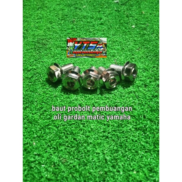 Jual Baut Probolt Stainless Kunci Pembuangan Oli Gardan Matic Yamaha