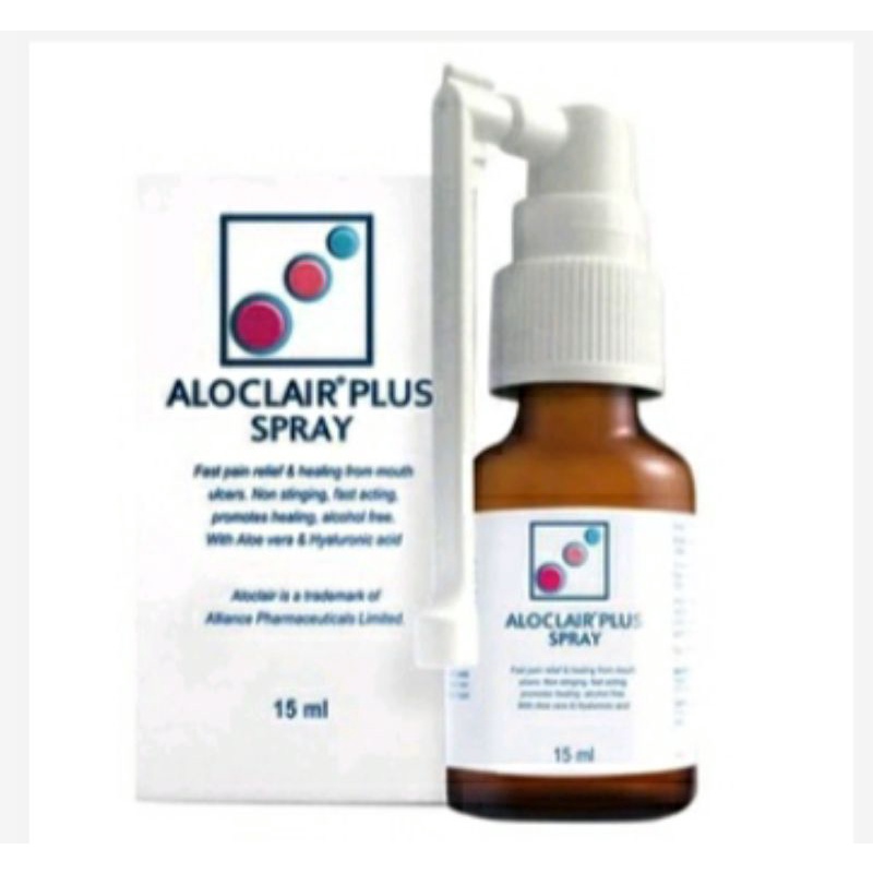 Jual Aloclair Plus Spray Ml Obat Sariawan Shopee Indonesia