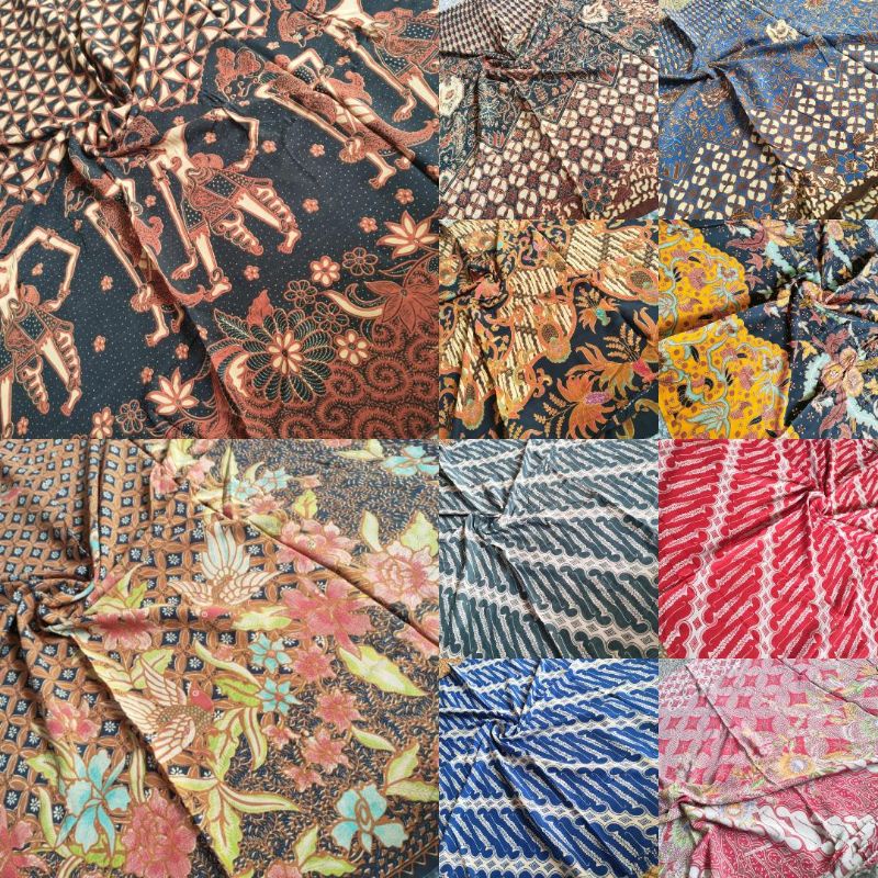 Jual Kain Batik Paris Kain Paris Batik Solo Shopee Indonesia