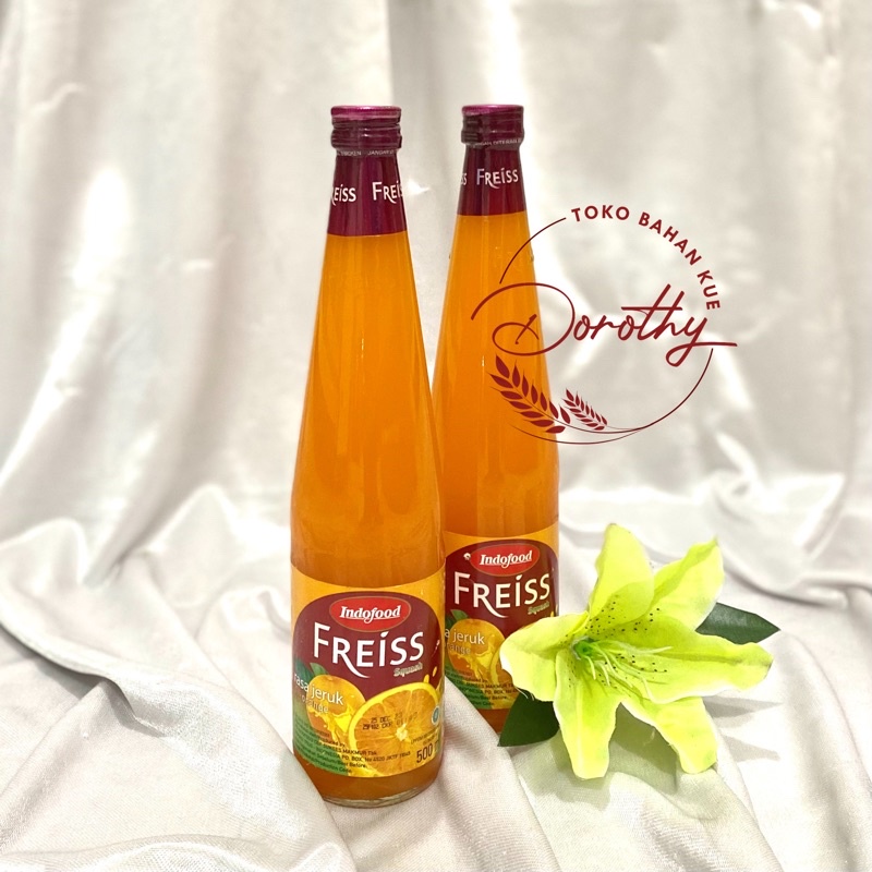 Jual FREISS SQUASH SIRUP RASA JERUK INDOFOOD 500 ML Shopee Indonesia