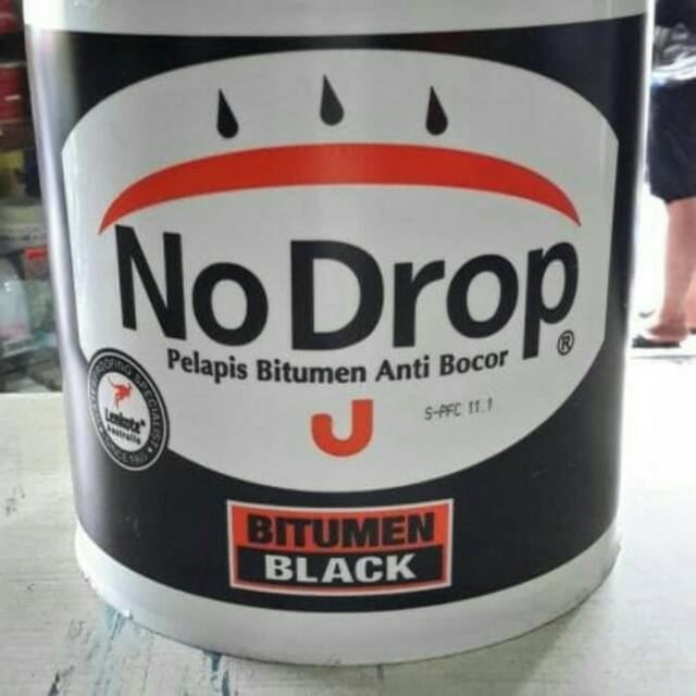 Jual No Drop Bitumen Black 4 Kg Galon Shopee Indonesia