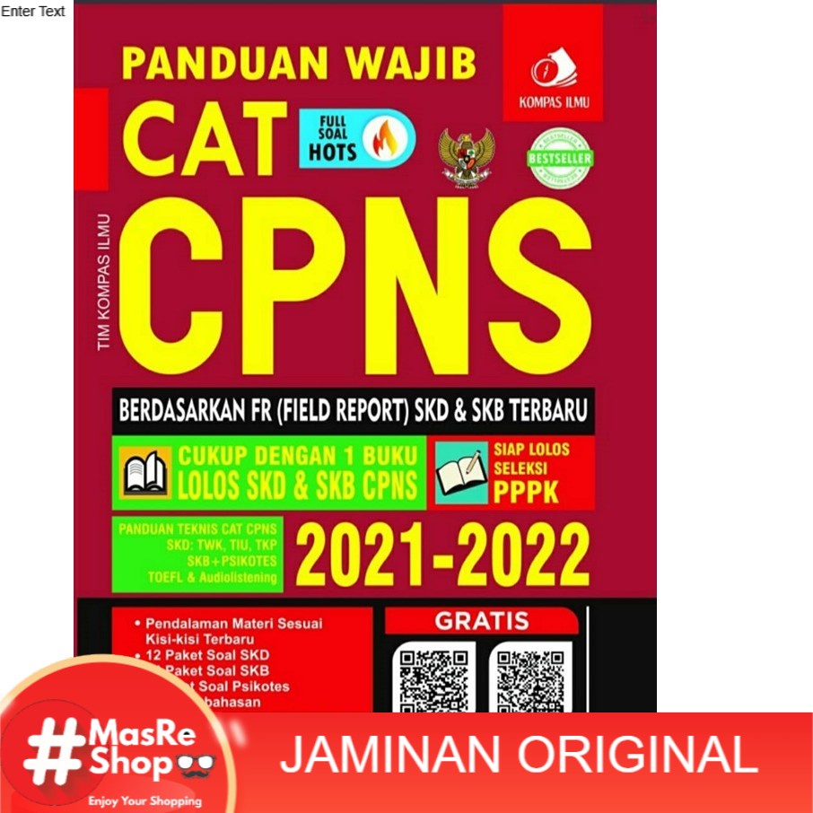 Jual Buku Panduan Wajib Cat Cpns Shopee Indonesia