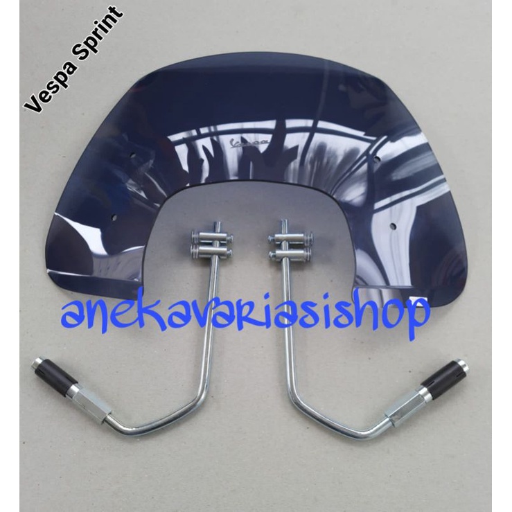 Jual Windshield Flyscreen Vespa Sprint Gts Dan Primavera Aksesoris