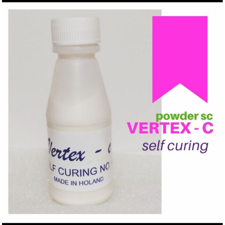 Jual Lem Tambal Gigi Vertex C Self Curing Otomatis Powder Putih