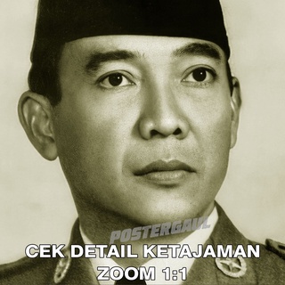 Jual Poster Jumbo Presiden Soekarno Skn Ukuran X Cm Shopee