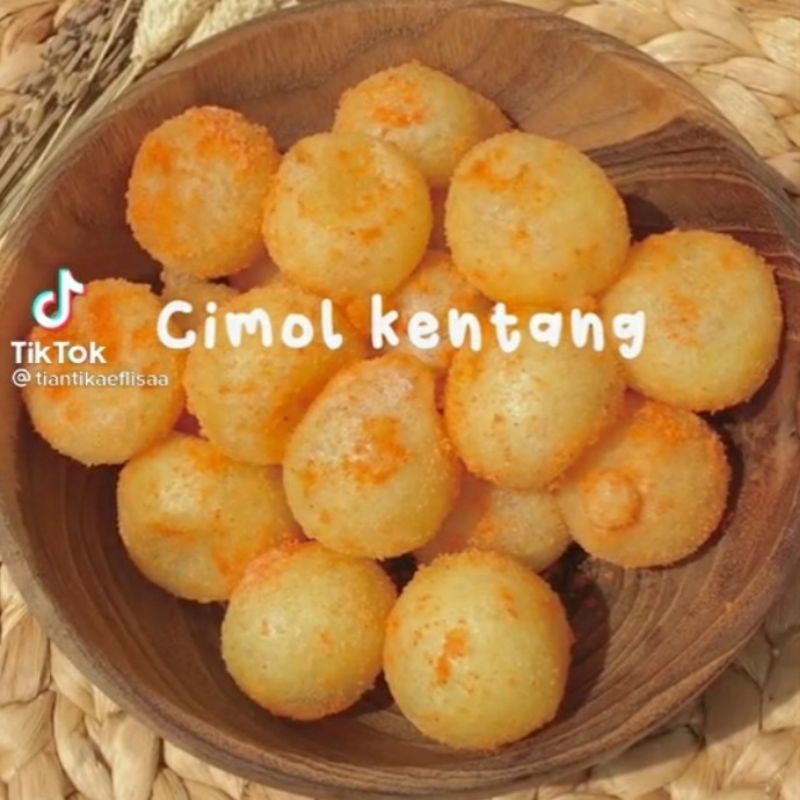 Jual Cimol Kentang Mandiri Tiktok Frozen Food Bandung Shopee Indonesia