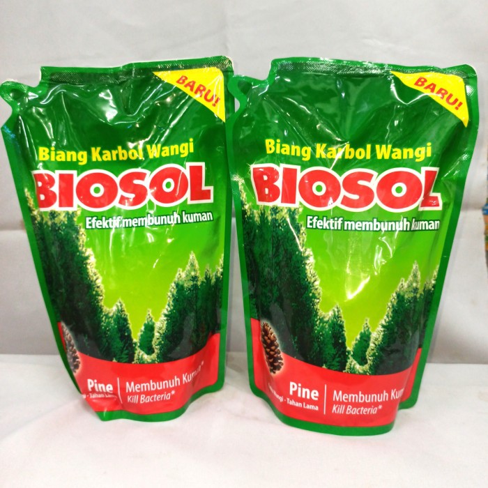 Jual Biang Karbol Wangi Biosol Pine Ml Shopee Indonesia