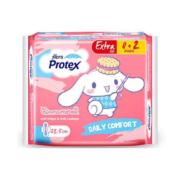 Jual HERS PROTEX DAILY COMFORT CINNAMONROLL 23 5CM ISI 8PADS Shopee