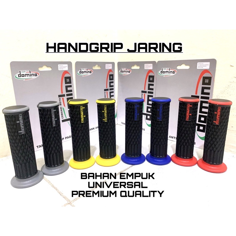 Jual Hand Grip Handfat Domino Motif Jaring Karet Universal Semua Tipe