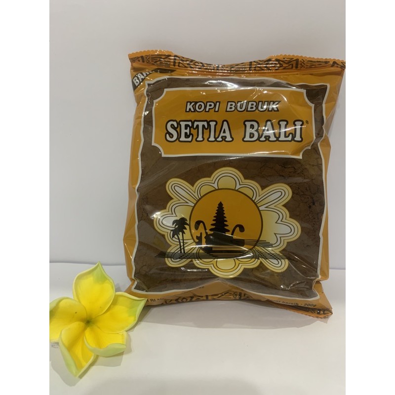 Jual Kopi Bali Setia Bali 200g Shopee Indonesia