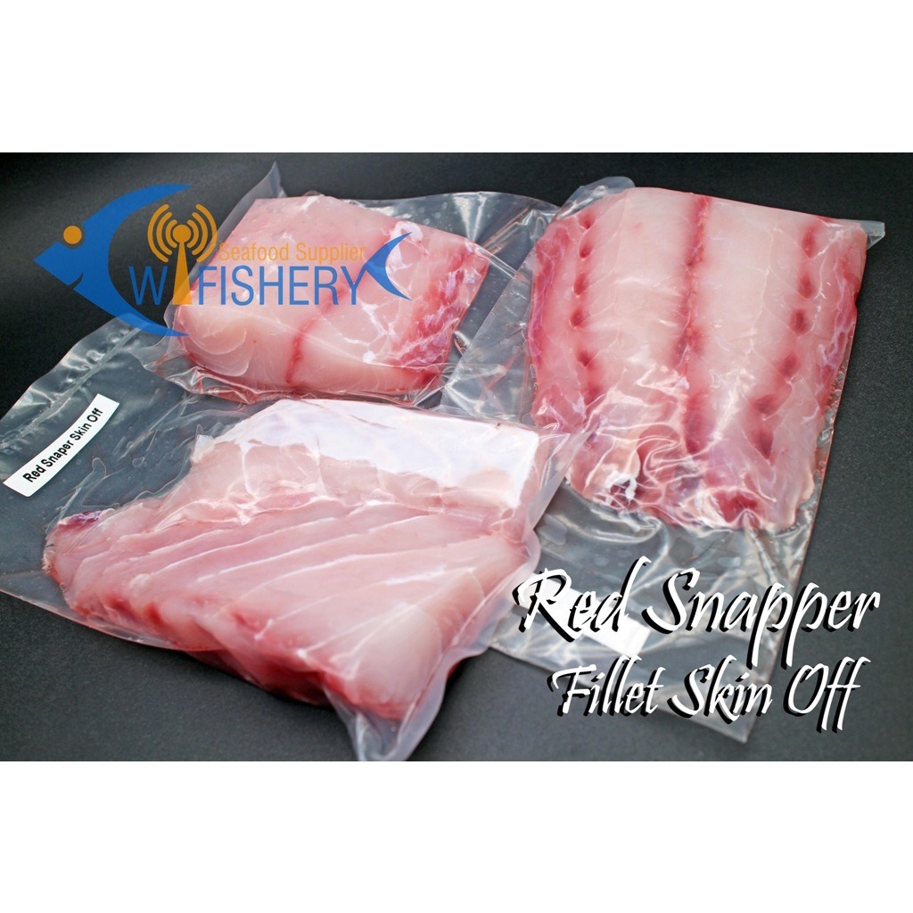 Jual Steak Ikan Kakap Tanpa Kulit Red Snapper Steak Skin Off Shopee