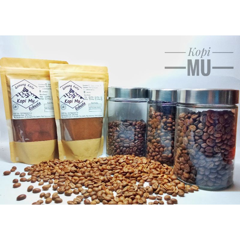 Jual Kopi Robusta Gunung Kelir Bubuk Kg Shopee Indonesia