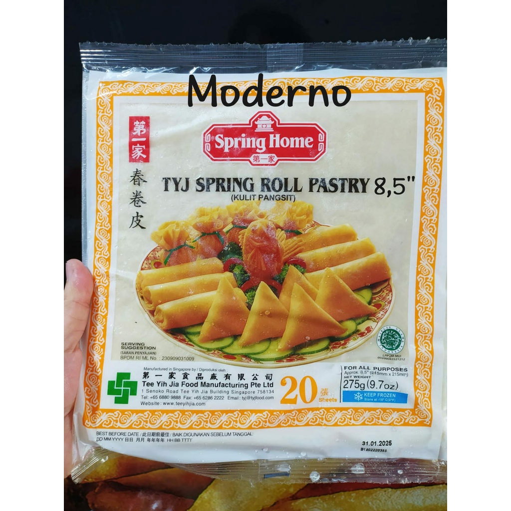 Jual Tyj Spring Roll Pastry Inch Shopee Indonesia