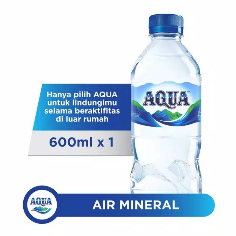 Jual Aqua Air Mineral Ml Sedang Botol Tanggung Shopee Indonesia