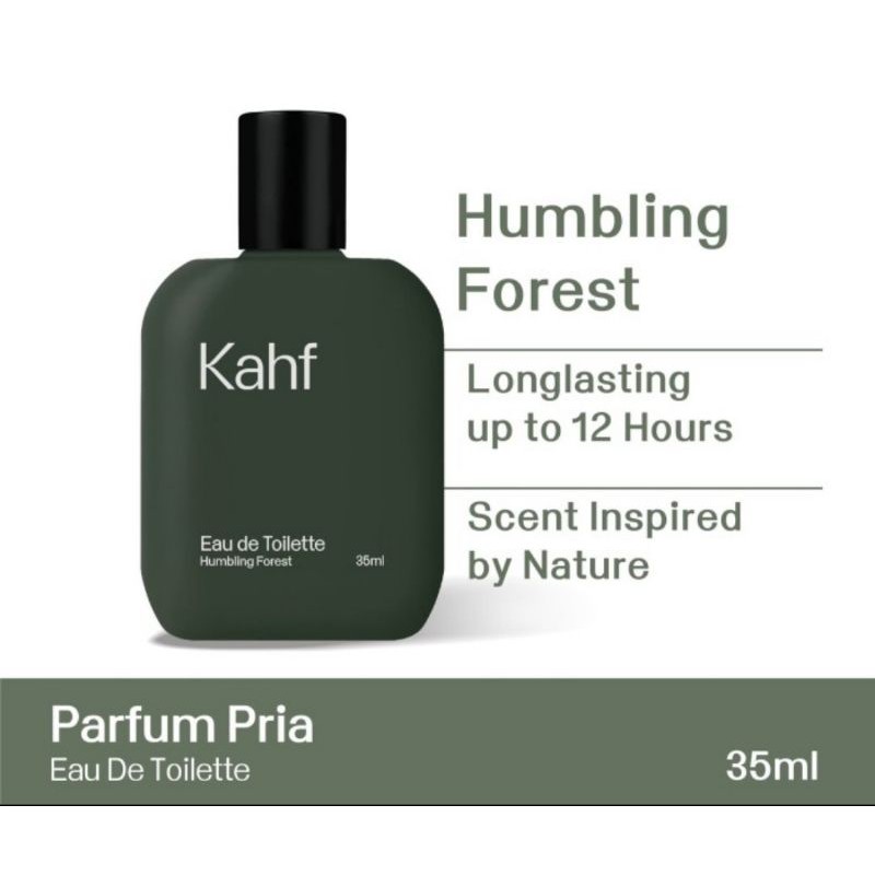 Jual PARFUM PRIA KAHF HUMBLING FOREST EAU DE TOILETTE 35ml Shopee