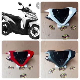 Jual Batok Kepala Depan Vario All New 125 150 Led Merah Hitam Doff