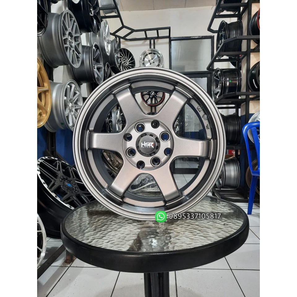 Velg Mobil Murah REYOB HSR R14 Ring 14 Untuk Avanza Xenia Jazz Brio