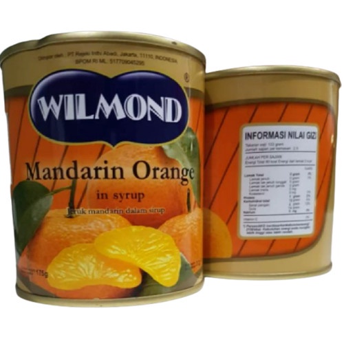 Jual Wilmond Orange Mandarin Makanan Buah Jeruk Mandarin Kaleng