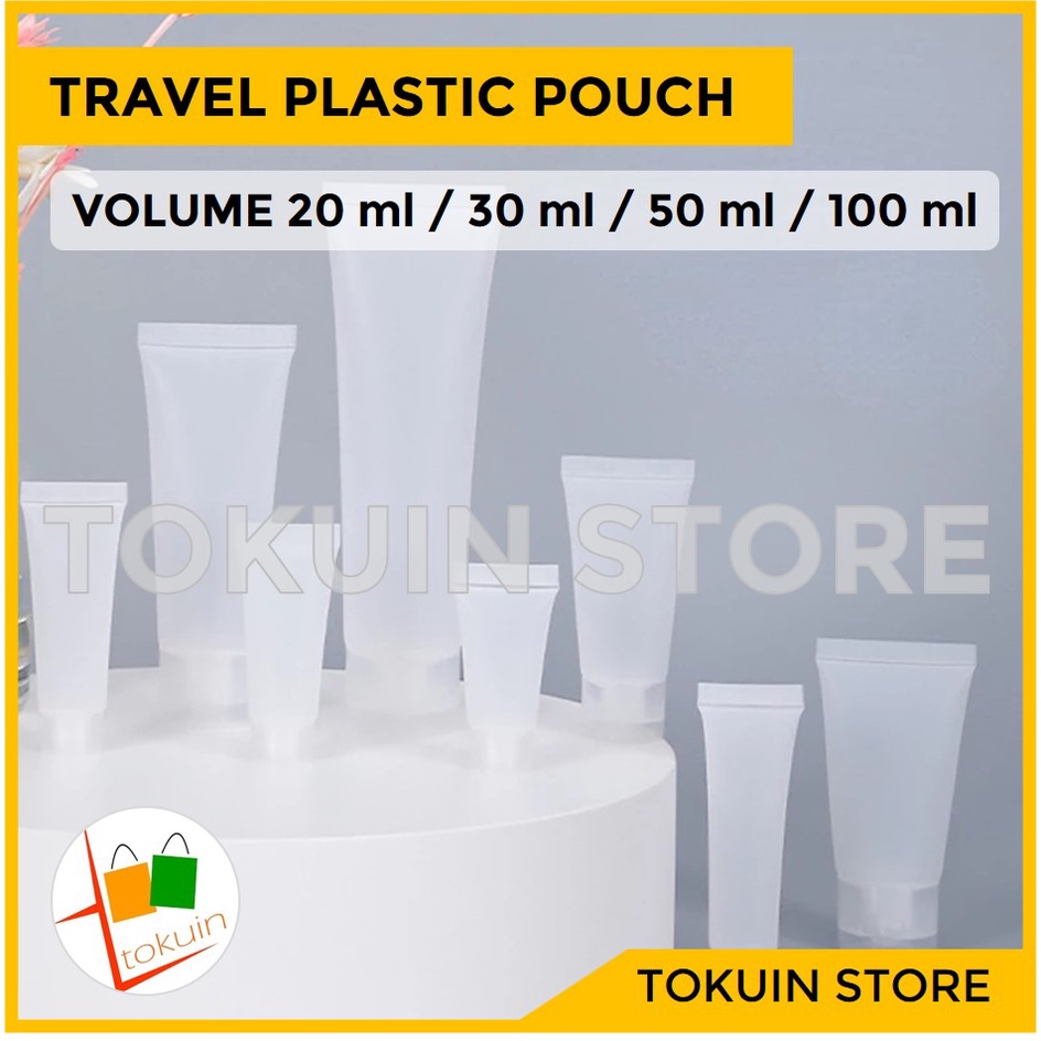 Jual Botol Tube Pouch Fliptop Plastik Krim Lotion Sabun Gel