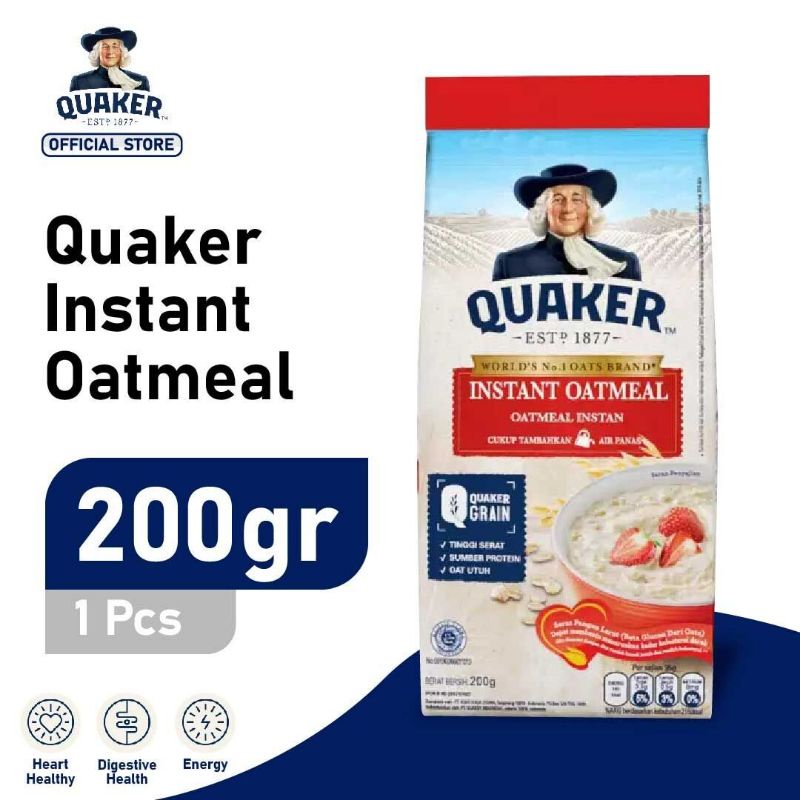 Jual Quaker Oats Instant Quick Cook Gr Shopee Indonesia