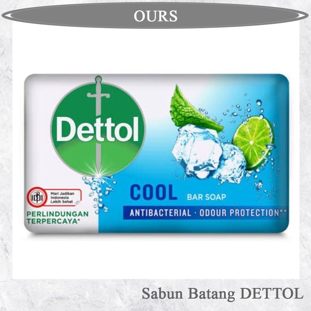 Jual Dettol Pro Fresh Cool Soap Bar Sabun Batang Dettol Cool Gram