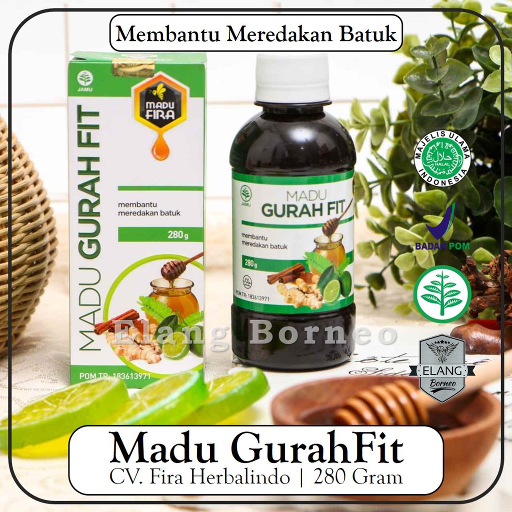 Jual Bisa COD Madu Gurah Fit 280 Gram Madu Gurah Untuk Atasi Flu