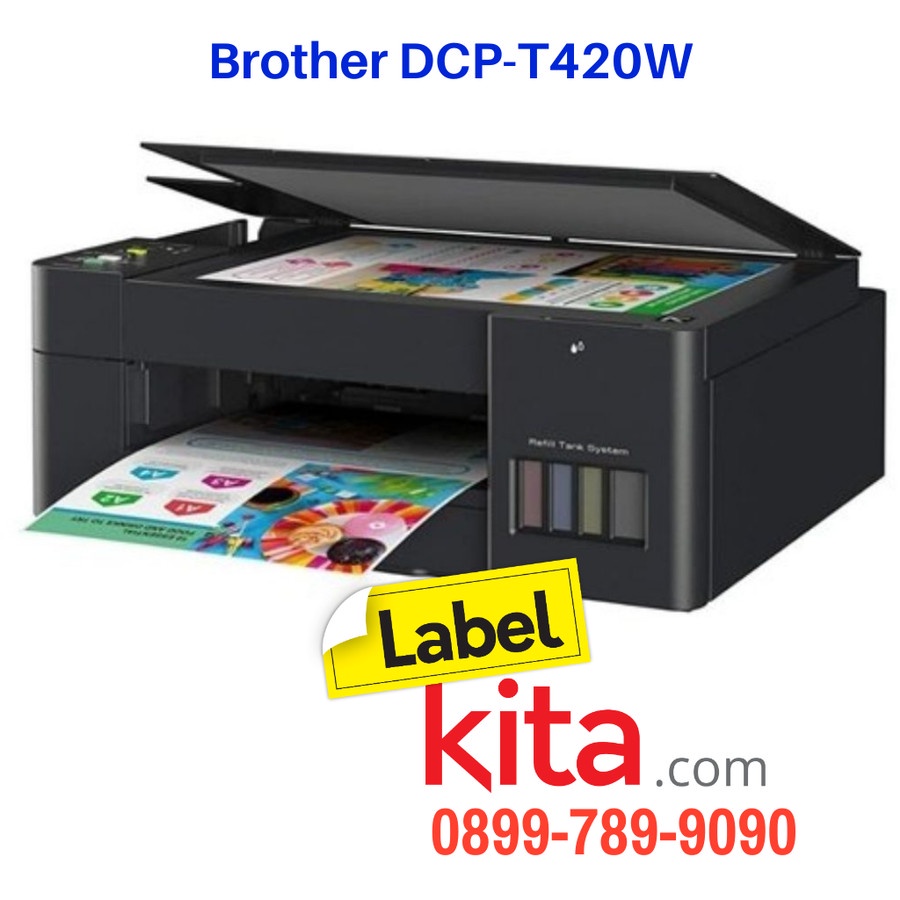 Jual Printer Brother Dcp T W Refill Tank Print Scan Copy Wifi