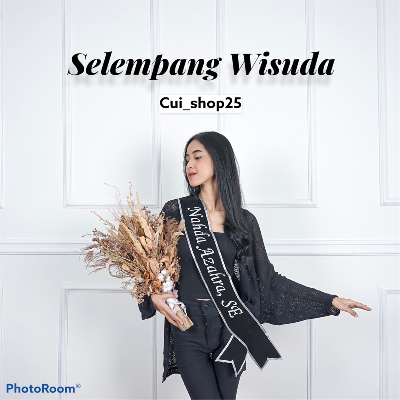 Jual Selempang Wisuda Bludru Bordir Hari Jadi Shopee Indonesia