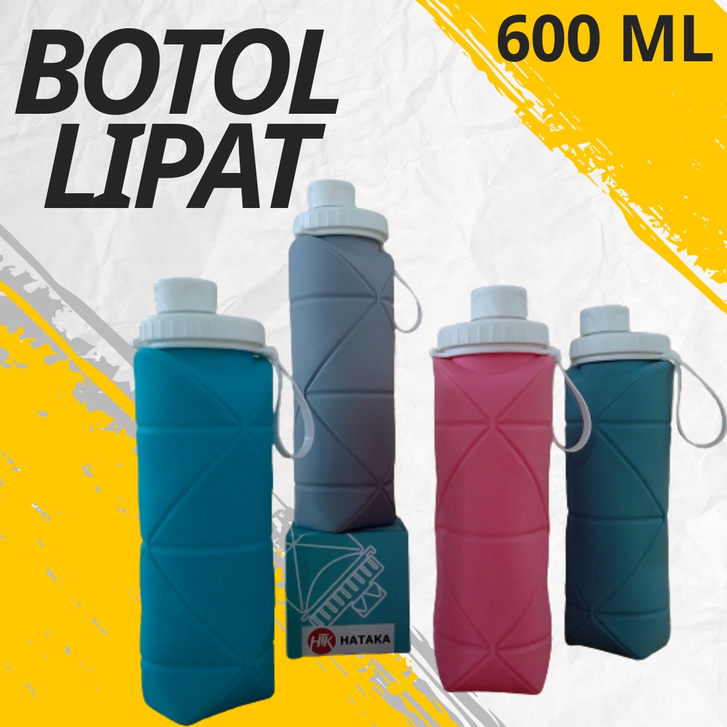 Jual Botol Minum Lipat Ml Viral Kekinian Tempat Air Minum Tahan