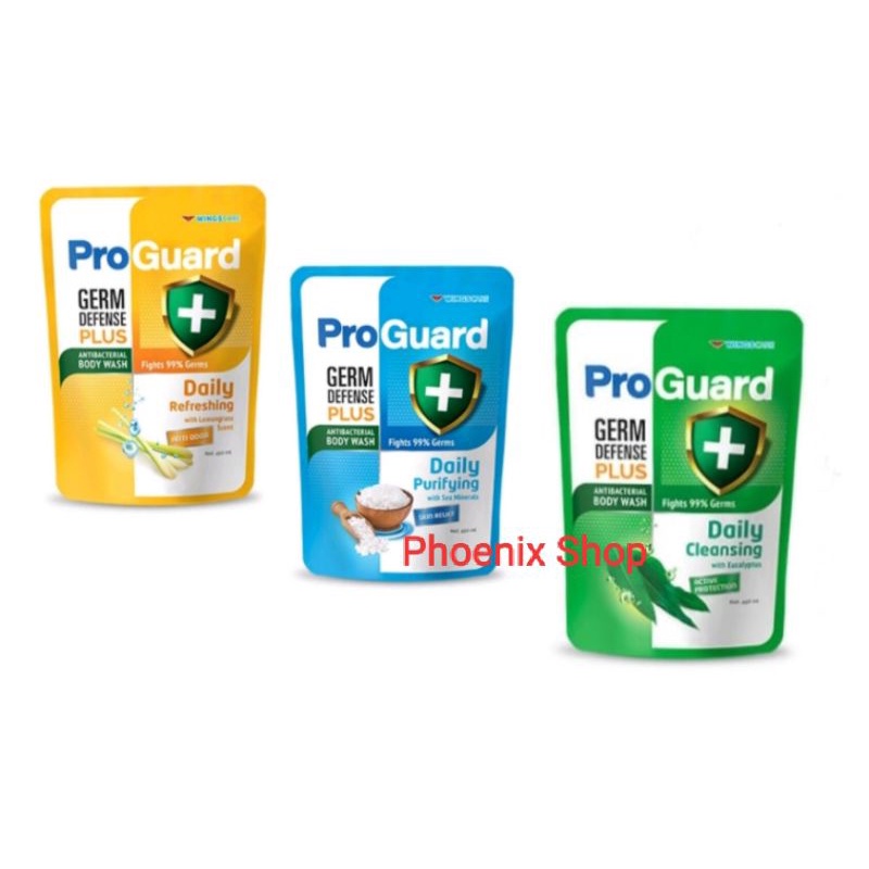 Jual ProGuard Pro Guard Body Wash Sabun Mandi Cair Refill 450ml