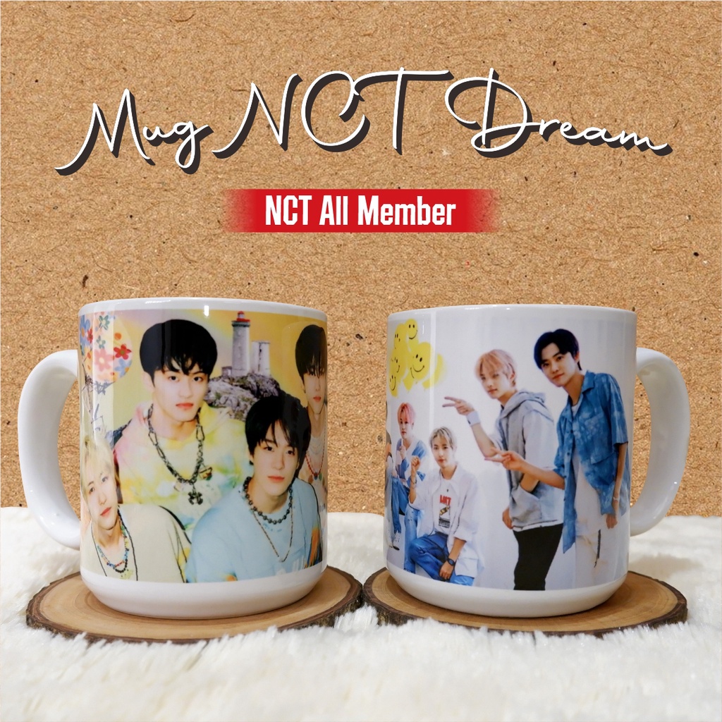 Jual TAMBAHKAN BUBBLE WRAP GELAS NCT DREAM MUG DIGITAL PRINTING NCT