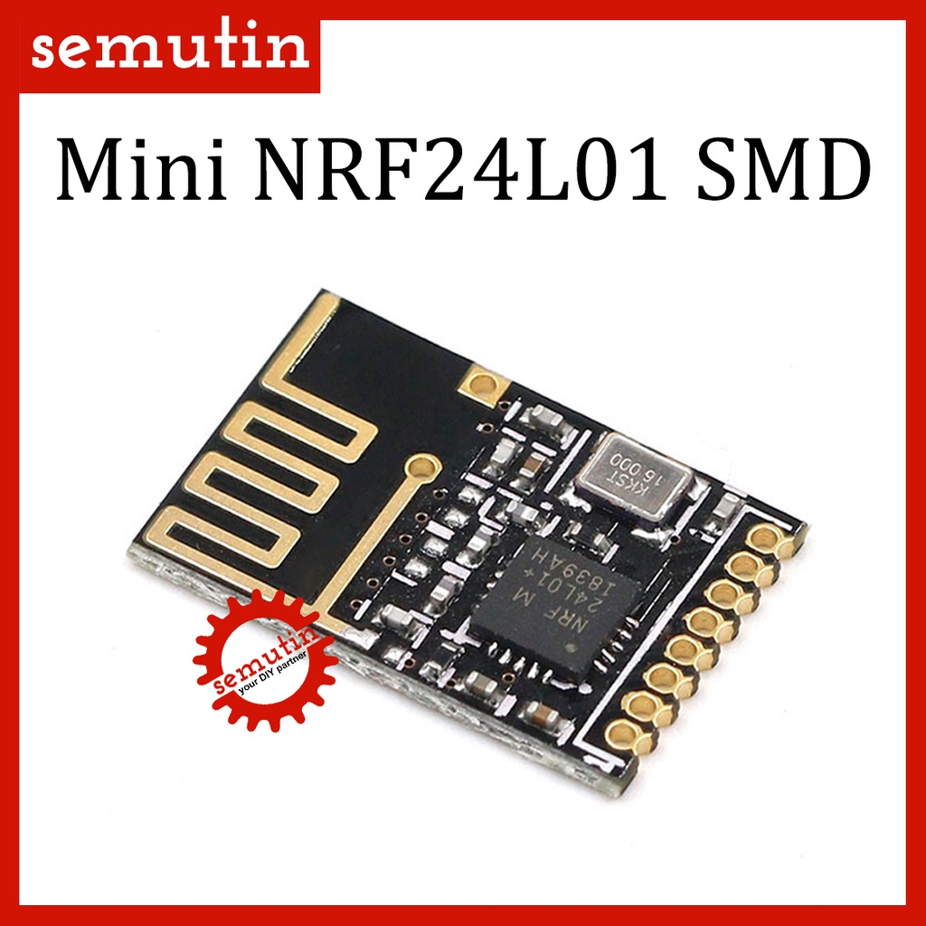 Jual Mini Nrf L Smd Modul Wireless Ghz Versi Power Enhanced