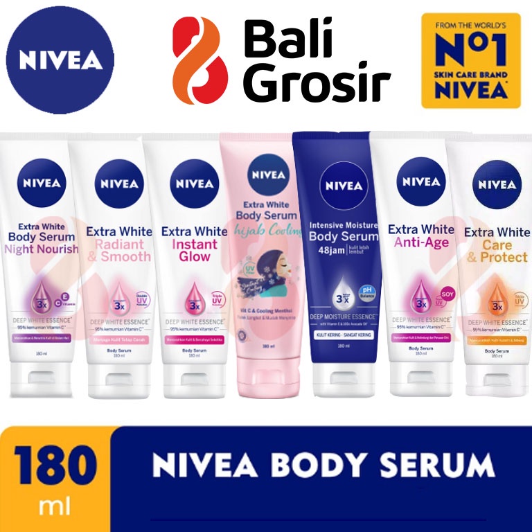 Jual Nivea Body Serum Extra White Night Repair Care Protect