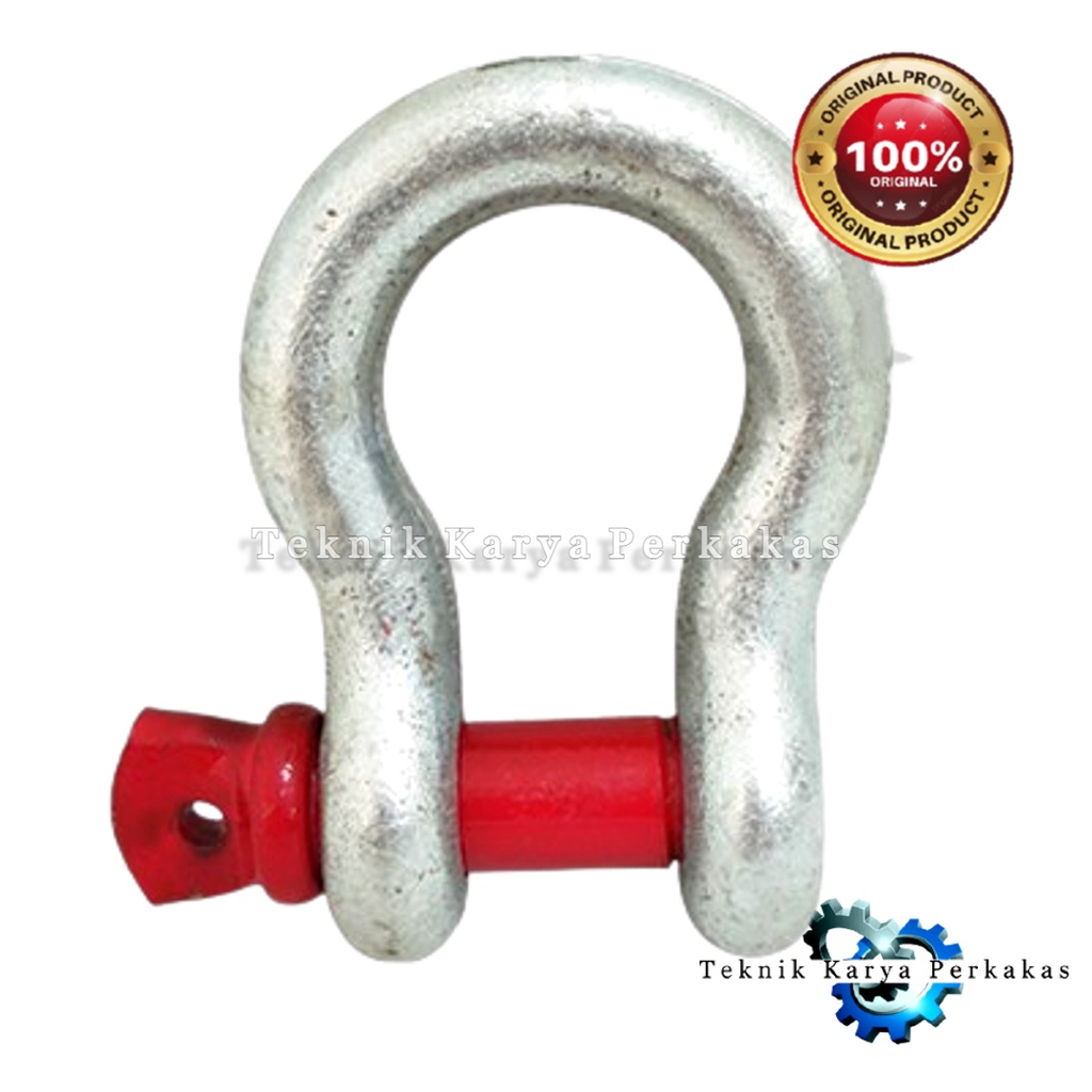 Jual Bow Shackle Omega 2 8 1 2 TON POWERTEC Segel Screw Pin Shopee