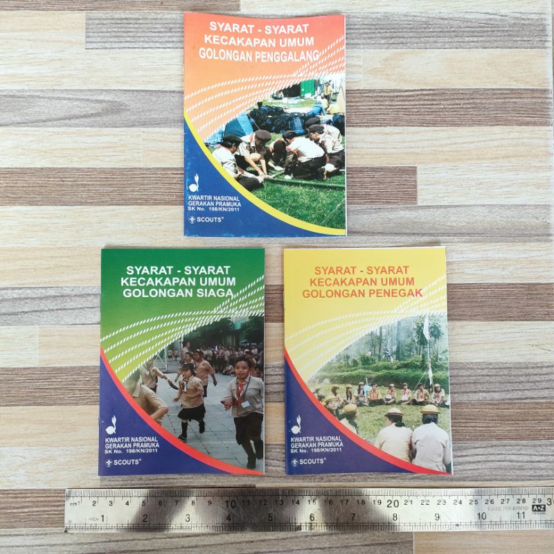 Jual Buku Gerakan Pramuka Syarat Syarat Kecakapan Umum Golongan