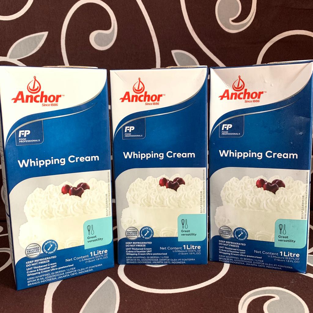 Jual Anchor Whipping Cream Liter Shopee Indonesia