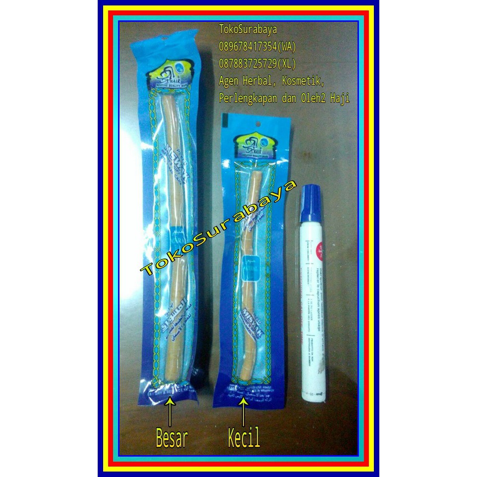 Jual Kayu Siwak Import Miswak Al Khoir Besar Shopee Indonesia