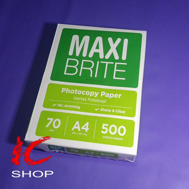 Jual Kertas HVS A4 70 Gsm MAXI BRITE Shopee Indonesia